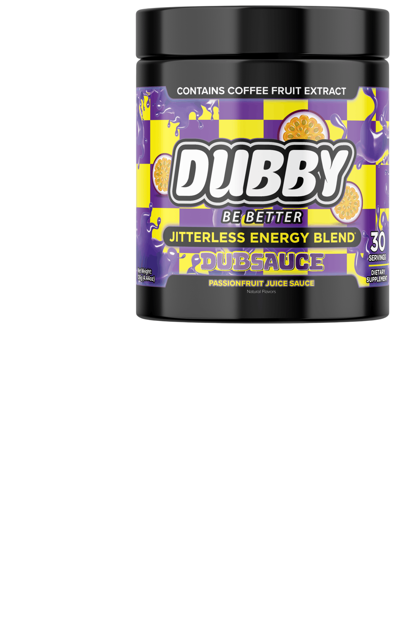 Dubby Dubsauce Passionfruit Juice Sauce energy blend